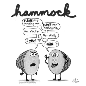 Badpuns, bully, copycat, food, ham, hammock, hammockcamping, hammockday, hammocklife, lowbrowpopsurrealism, meat, meatatarian, minneapolisartist, mock, outdoors, pig, pigs, pork, relax, strangeart, summer, weirdoart