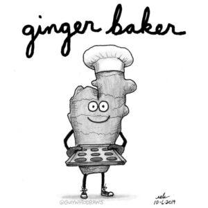 Badpuns, Cooking &amp; Baking, Music, baking, bewareofmrbaker, blindfaith, chef, cookies, cream, dessert, drummer, food, ginger, gingerbaker, gingersnaps, kitchen, lowbrowpopsurrealism, minneapolisartist, rocklegend, strangeart, sweets, weirdoart