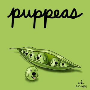 dog, dogoftheday, dogs, eatyourveggies, pea, peas, puppies, puppy